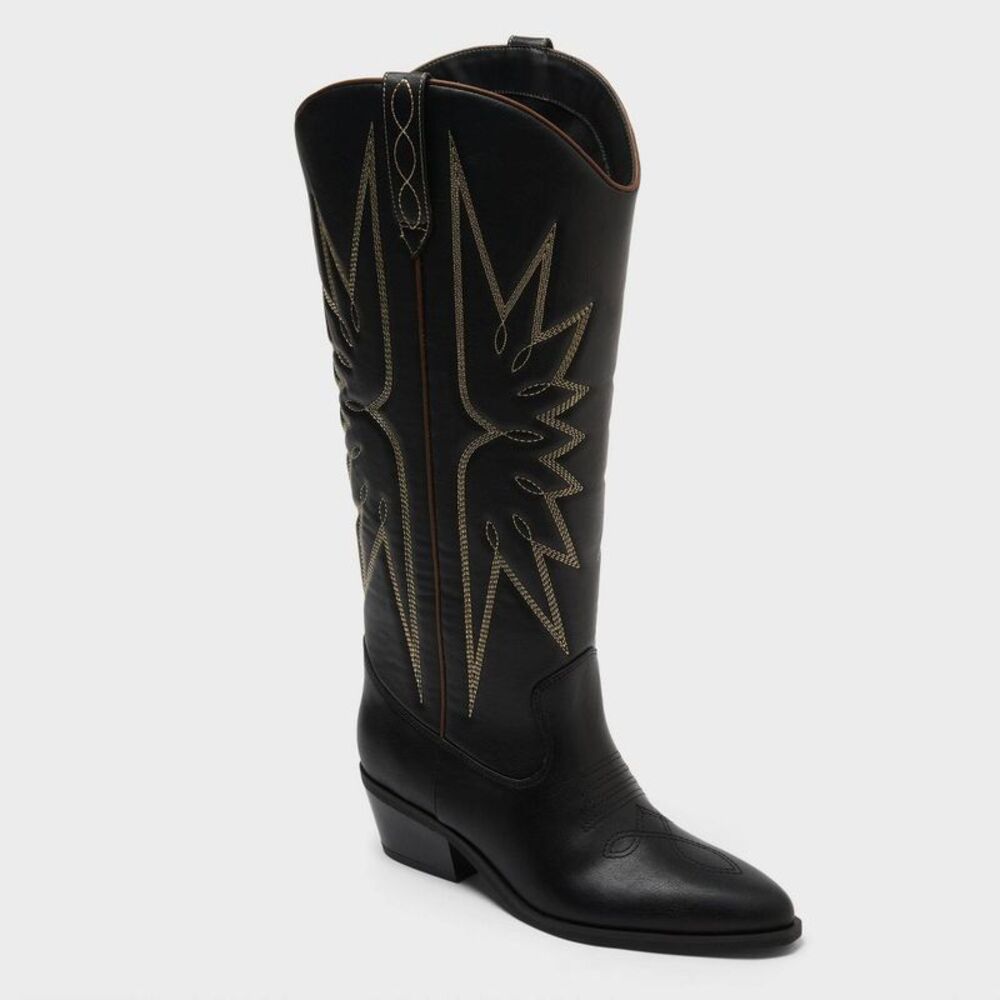 Women's Lissie Tall Boots - Universal Thread Black 8
